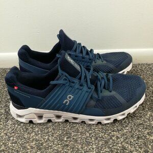 On Cloud Running Cloudswift Denim/Midnight Blue Sneakers 41.99584 Mens Size 14M